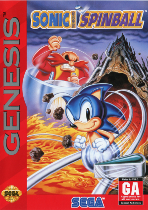 Sonic Spinball (GEN) Box Cover