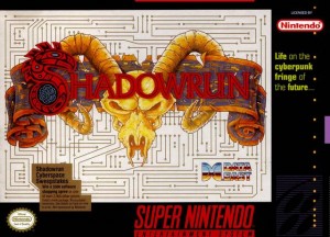 Shadowrun (SNES) Box Cover