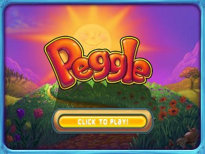 Peggle Deluxe (PC) Title Screen