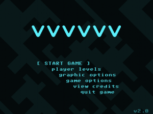 VVVVVV Title Screen