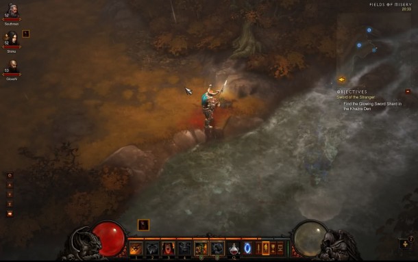 Diablo III - River Reflection Glitch